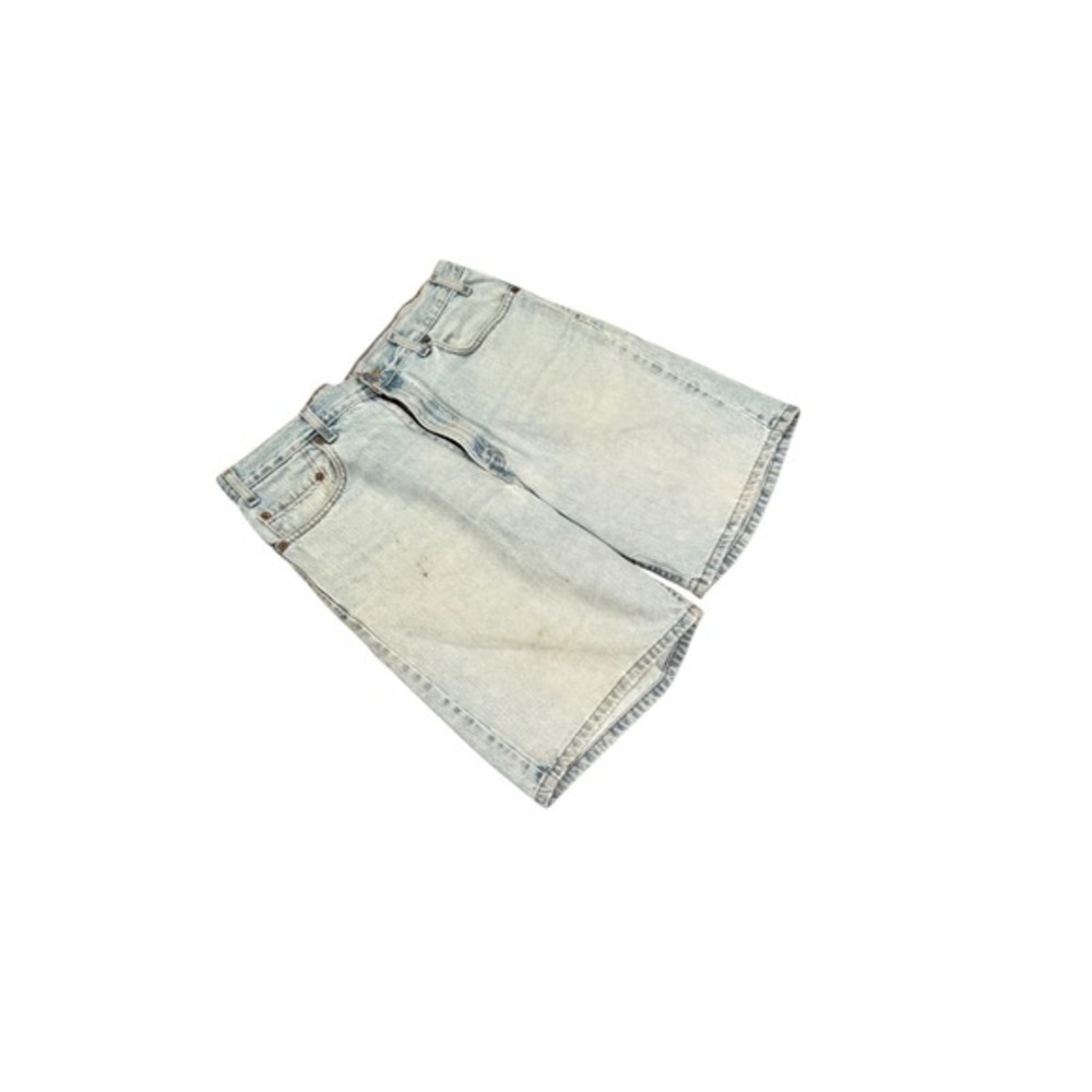 Levis 550‎ Relaxed Fit Denim Jean Shorts Mens Size 36 Light Wash